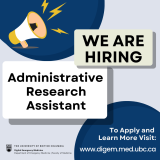 Hiring Now: Administrative Research Assistant #JR17627